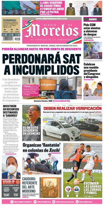 Diario de Morelos - 4 Sep 2022