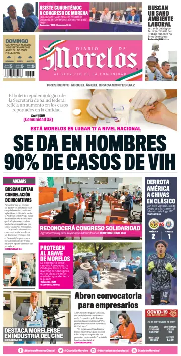 Diario de Morelos - 18 Sep 2022
