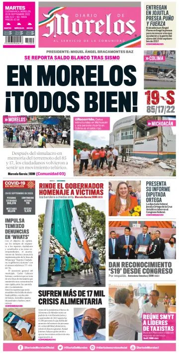 Diario de Morelos - 20 Sep 2022