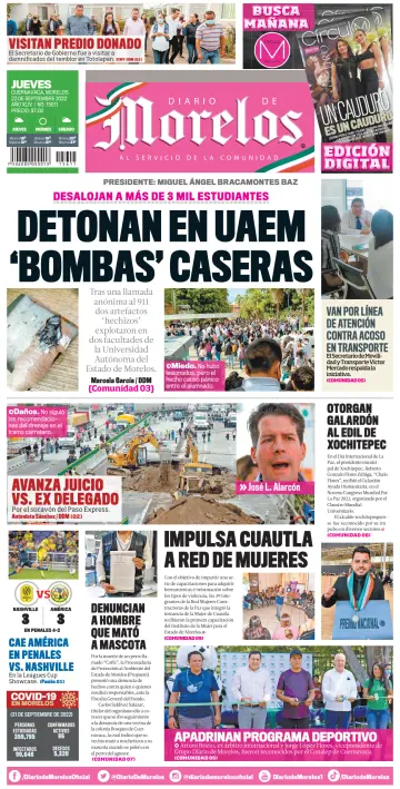 Diario de Morelos - 22 Sep 2022