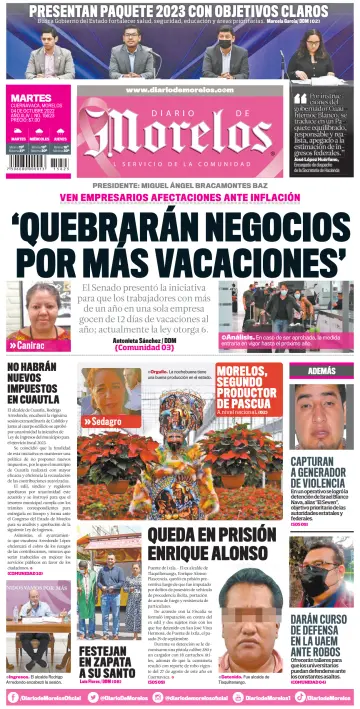 Diario de Morelos - 4 Oct 2022