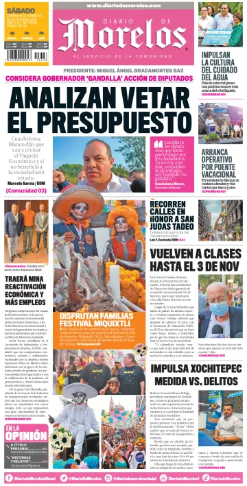 Diario de Morelos - 29 Oct 2022