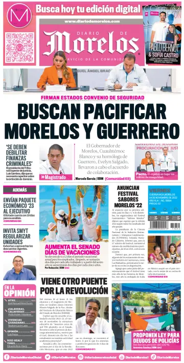 Diario de Morelos - 4 Nov 2022