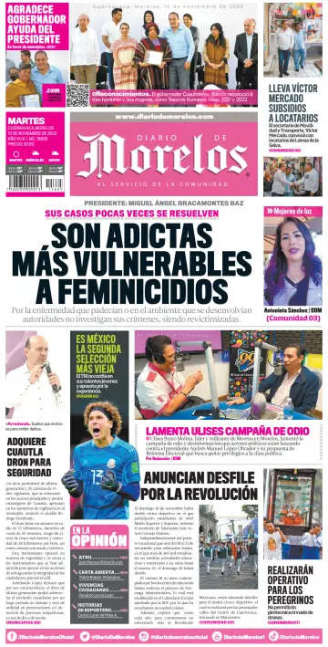 Diario de Morelos - 15 Nov 2022