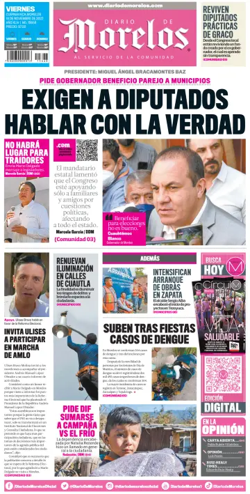 Diario de Morelos - 18 Nov 2022