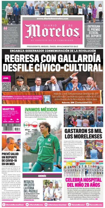 Diario de Morelos - 22 Nov 2022