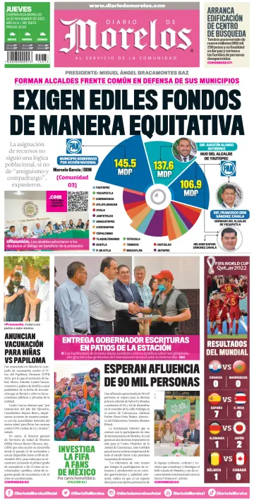 Diario de Morelos - 24 Nov 2022