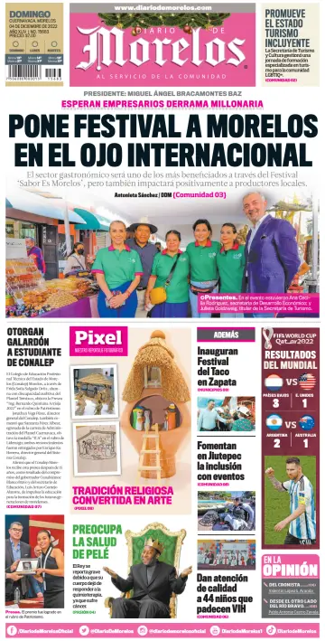 Diario de Morelos - 4 Dec 2022