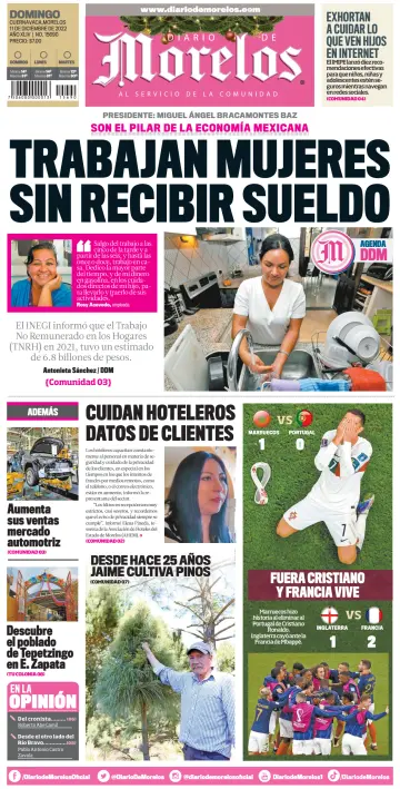 Diario de Morelos - 11 Dec 2022