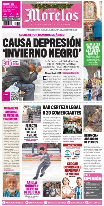 Diario de Morelos - 13 Dec 2022