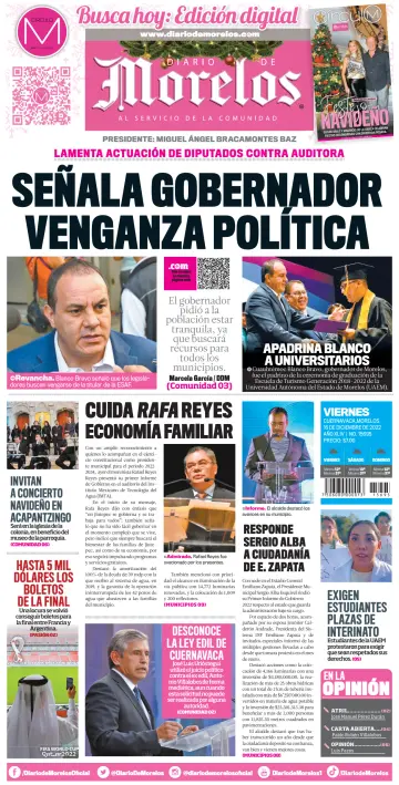 Diario de Morelos - 16 Dec 2022