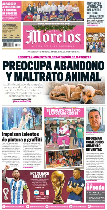 Diario de Morelos - 18 Dec 2022