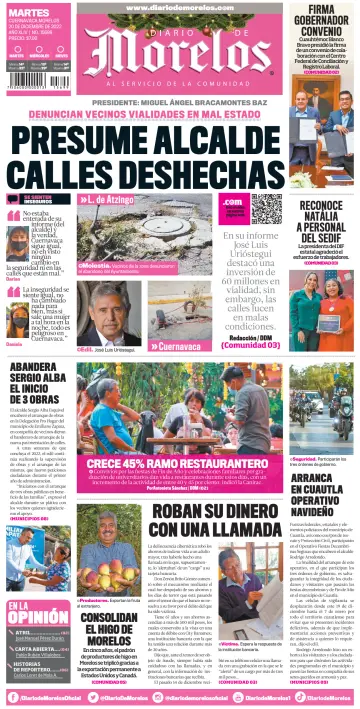 Diario de Morelos - 20 Dec 2022