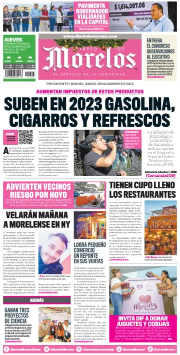 Diario de Morelos - 29 Dec 2022