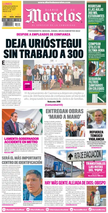 Diario de Morelos - 9 Jan 2023
