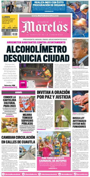 Diario de Morelos - 23 Jan 2023