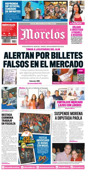 Diario de Morelos - 26 Apr 2023