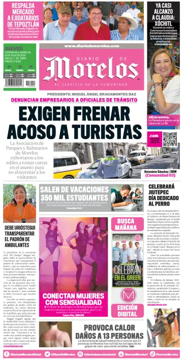 Diario de Morelos - 20 Jul 2023