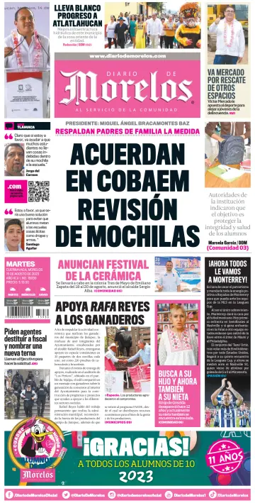 Diario de Morelos - 15 Aug 2023