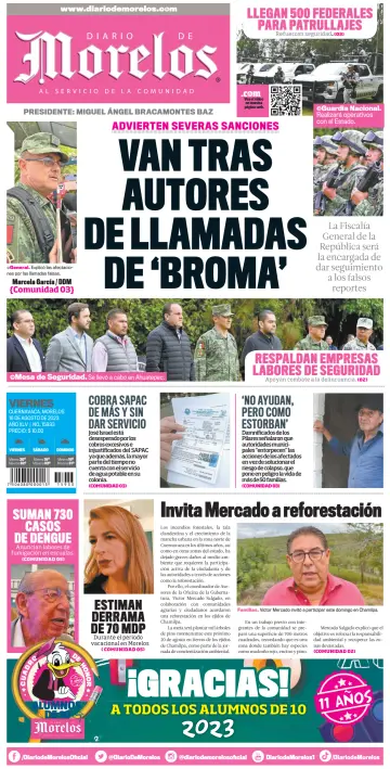 Diario de Morelos - 18 Aug 2023
