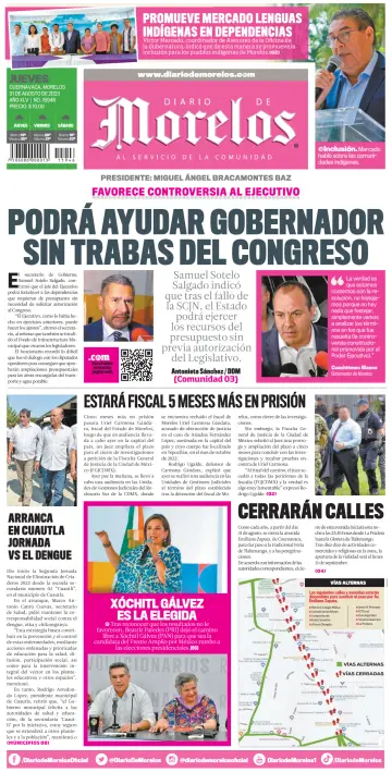 Diario de Morelos - 31 Aug 2023