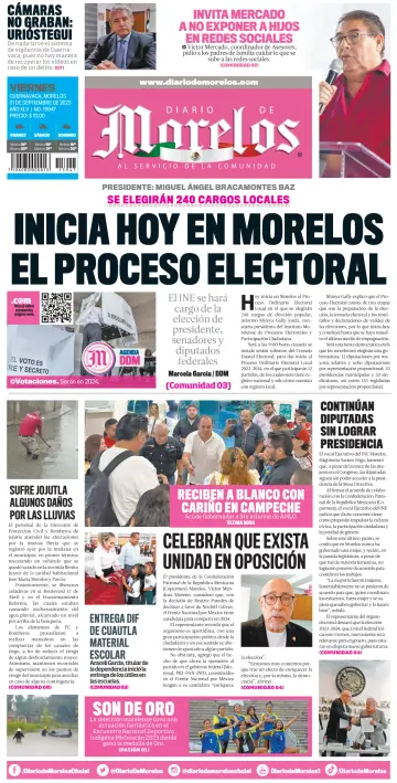 Diario de Morelos - 1 Sep 2023