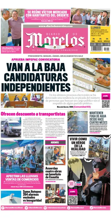 Diario de Morelos - 18 Sep 2023