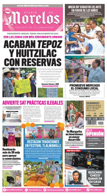 Diario de Morelos - 29 Oct 2023