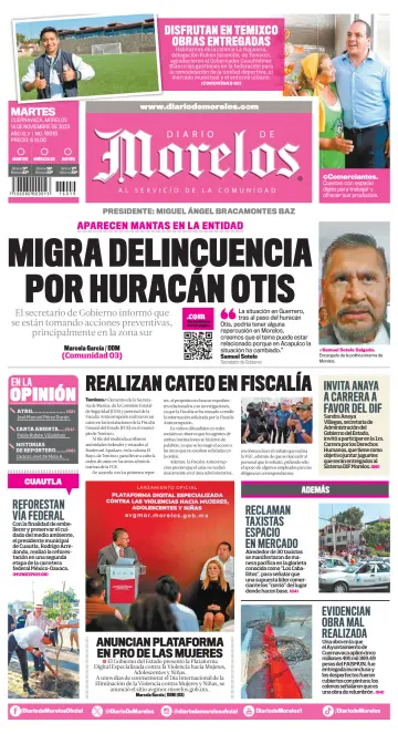 Diario de Morelos - 14 Nov 2023