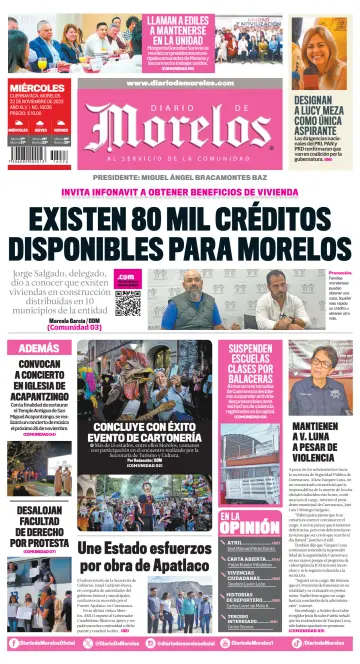 Diario de Morelos - 22 Nov 2023