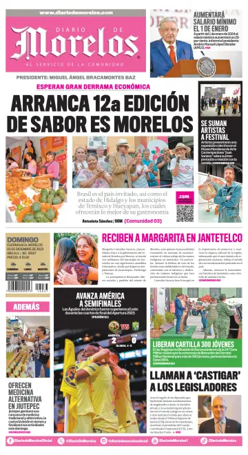 Diario de Morelos - 3 Dec 2023