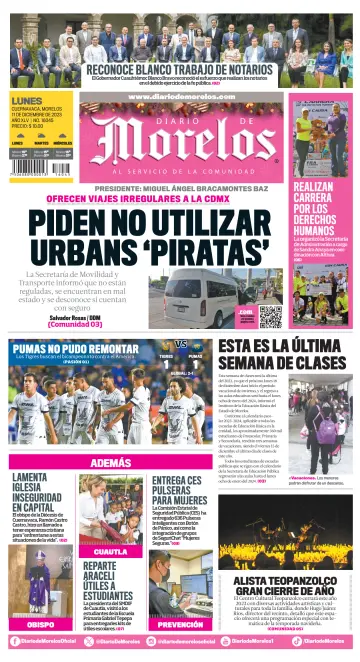 Diario de Morelos - 11 Dec 2023