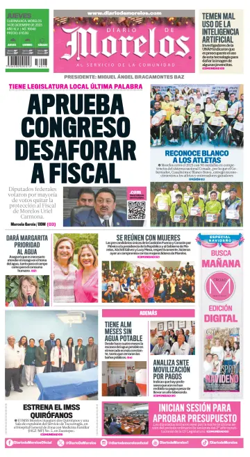 Diario de Morelos - 14 Dec 2023