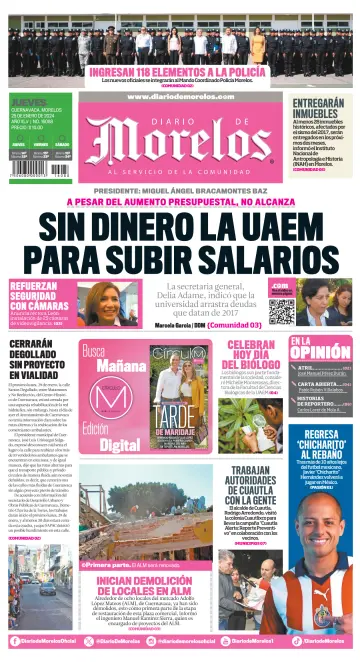 Diario de Morelos - 25 Jan 2024