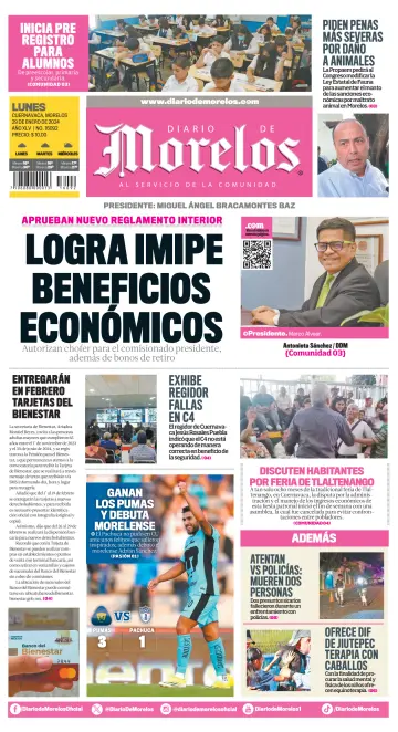 Diario de Morelos - 29 Jan 2024