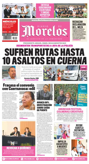 Diario de Morelos - 31 Jan 2024