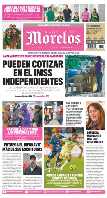 Diario de Morelos - 18 Feb 2024