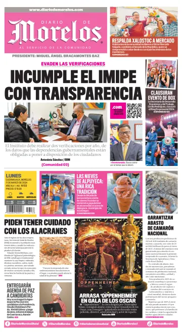Diario de Morelos - 11 Mar 2024