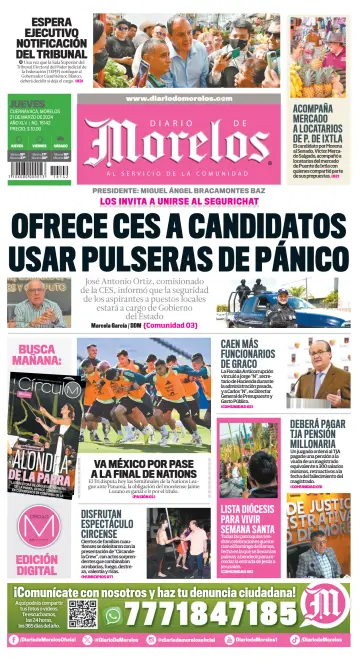 Diario de Morelos - 21 Mar 2024