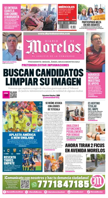 Diario de Morelos - 3 Apr 2024