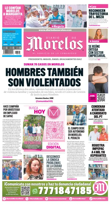 Diario de Morelos - 12 Apr 2024