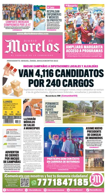 Diario de Morelos - 15 Apr 2024