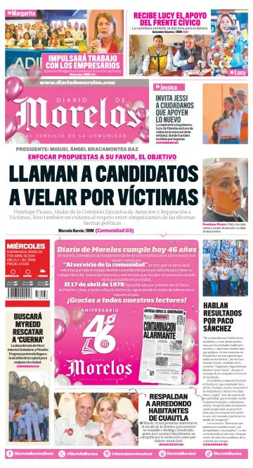 Diario de Morelos - 17 Apr 2024