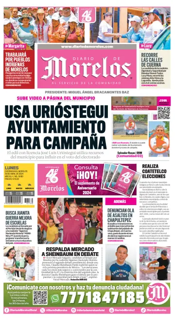 Diario de Morelos - 29 апр. 2024