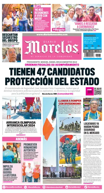 Diario de Morelos - 03 май 2024