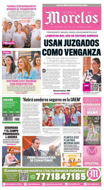 Diario de Morelos - 09 май 2024