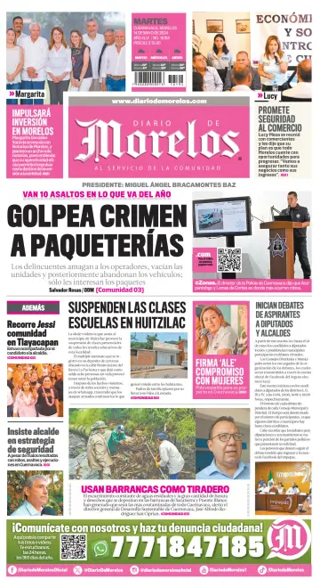 Diario de Morelos - 14 Bealtaine 2024