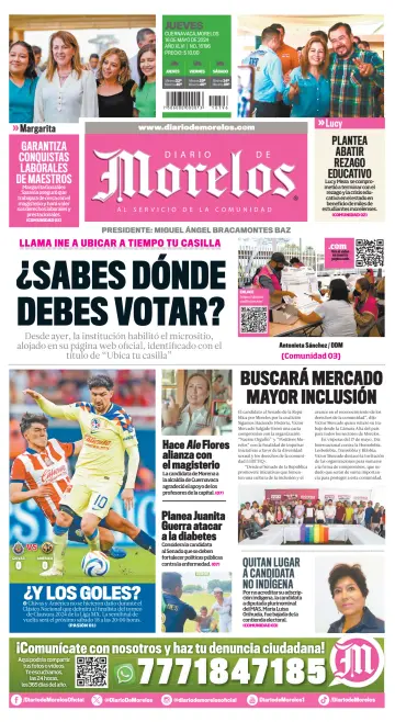 Diario de Morelos - 16 五月 2024