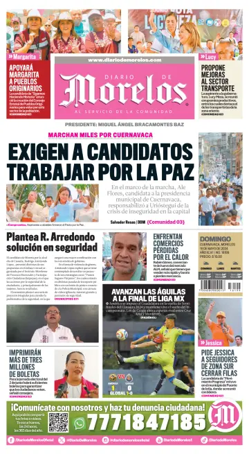 Diario de Morelos - 19 五月 2024
