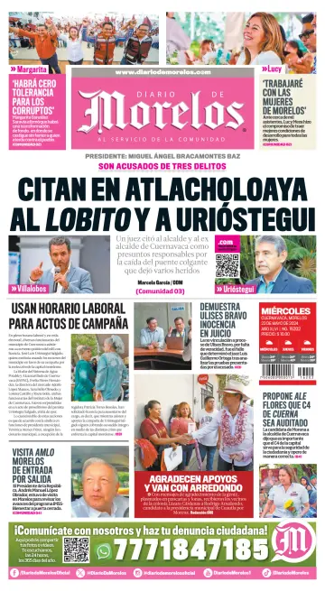 Diario de Morelos - 22 五月 2024